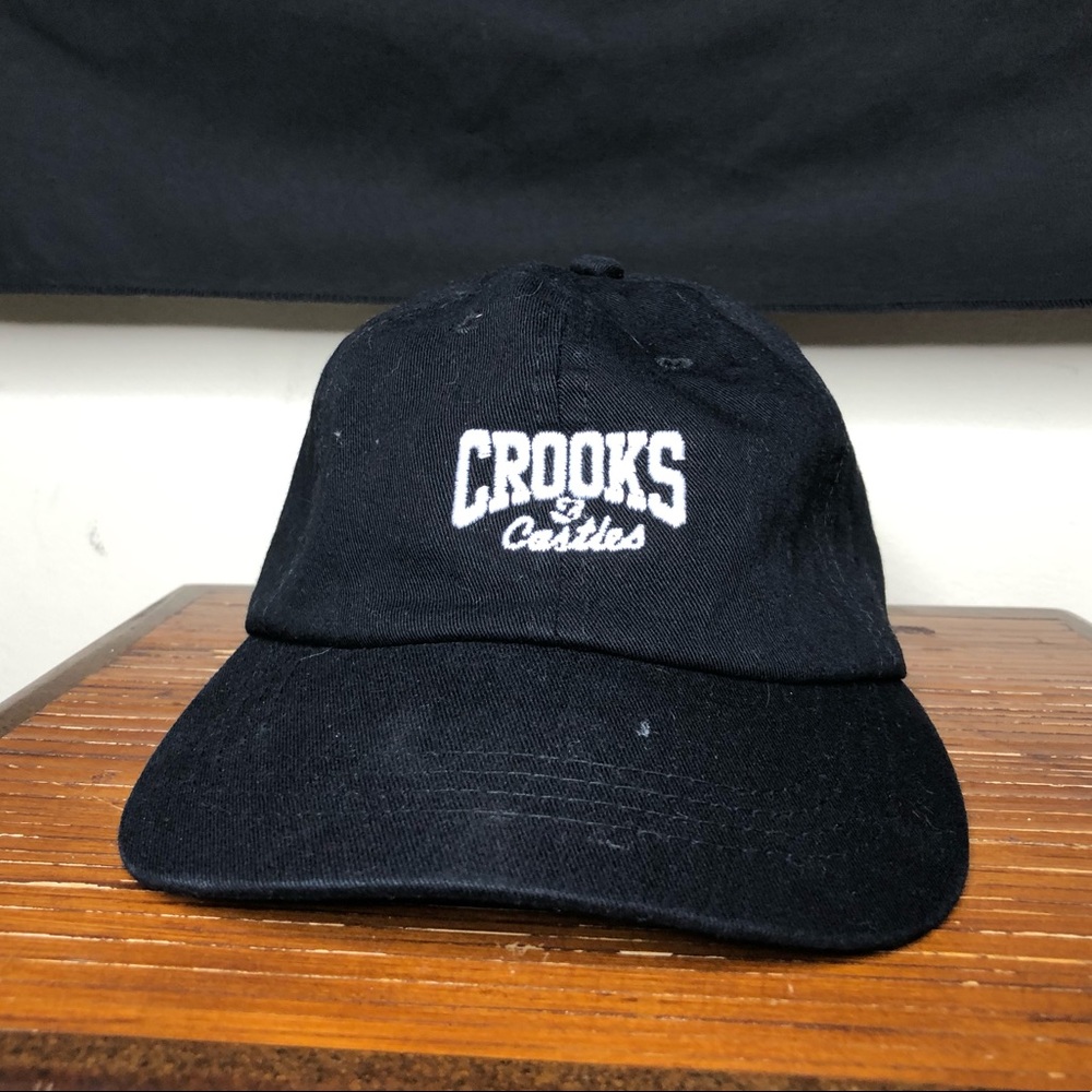 Crooks and castles black SnapBack